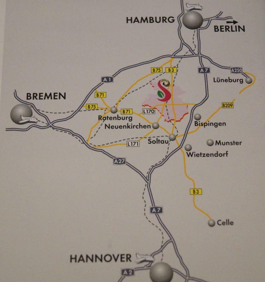 שנברדינגן Gemuetliches Zimmer Zentral In Der Lueneburger Heide מראה חיצוני תמונה